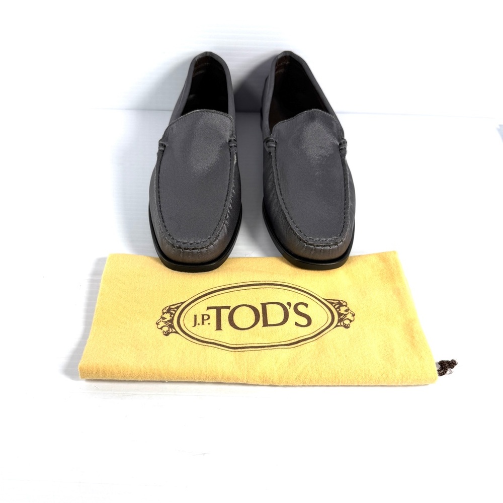 Tod”s Women's Gray Loafers
